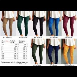 BRAND NEW WINE colored moto jeggings w/ankle zip